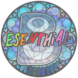 Sticker | esenthial (Holo) | Cologne 2026