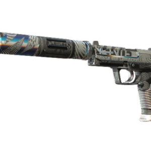 USP-S | Spiral Glitch (Well-Worn)